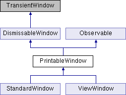 NEURON: PrintableWindow Class Reference