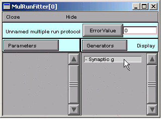 selecting synaptic g